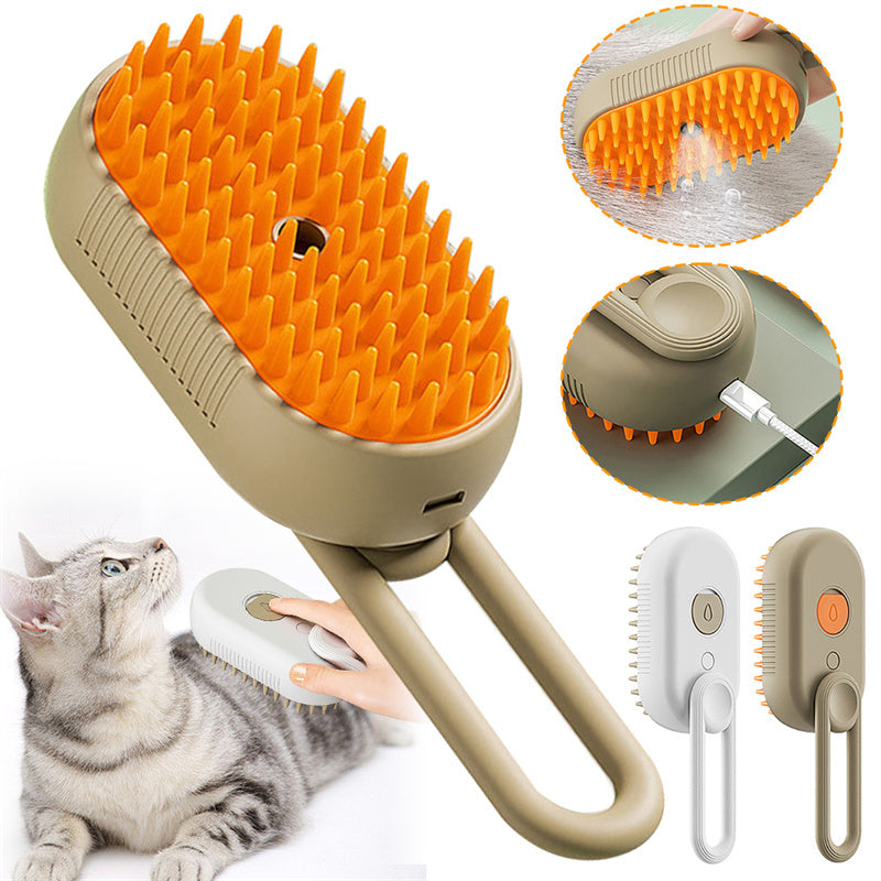 Pet 3 in 1 easy Steam Brush