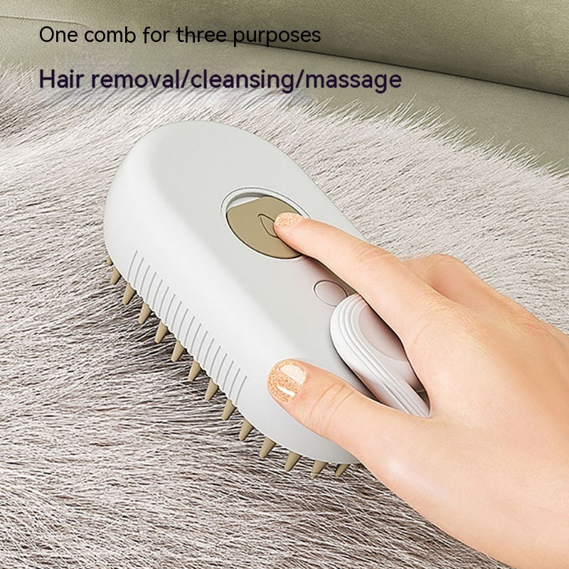 Pet 3 in 1 easy Steam Brush